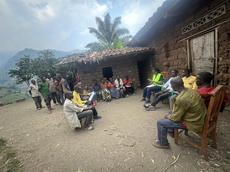 Consultation communautaire en zone de montagne, recueil des avis des ménages.
